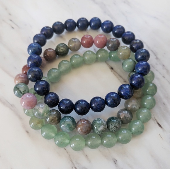 Healing Jewelry Jewelry - •Healing Stone• Crystal Bracelet Set
